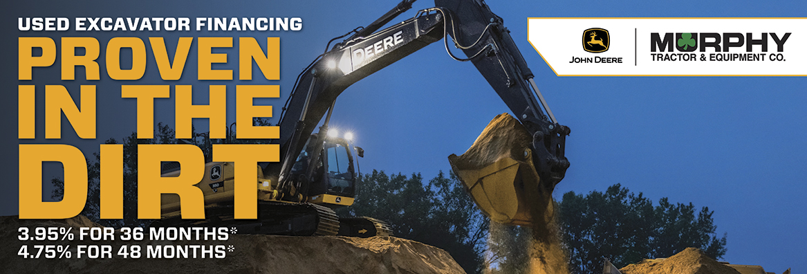 Used Excavator Financing